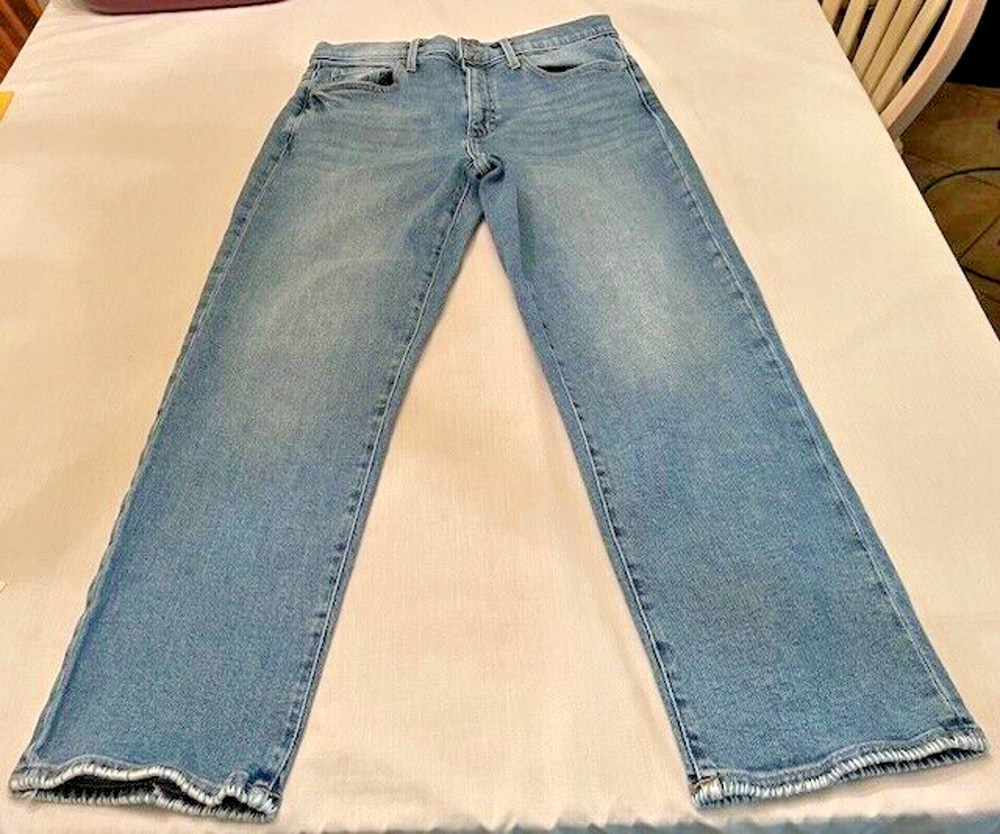 Vintage Womens Banana Republic Blue Jeans Size 29 Mid Rise Straight Leg